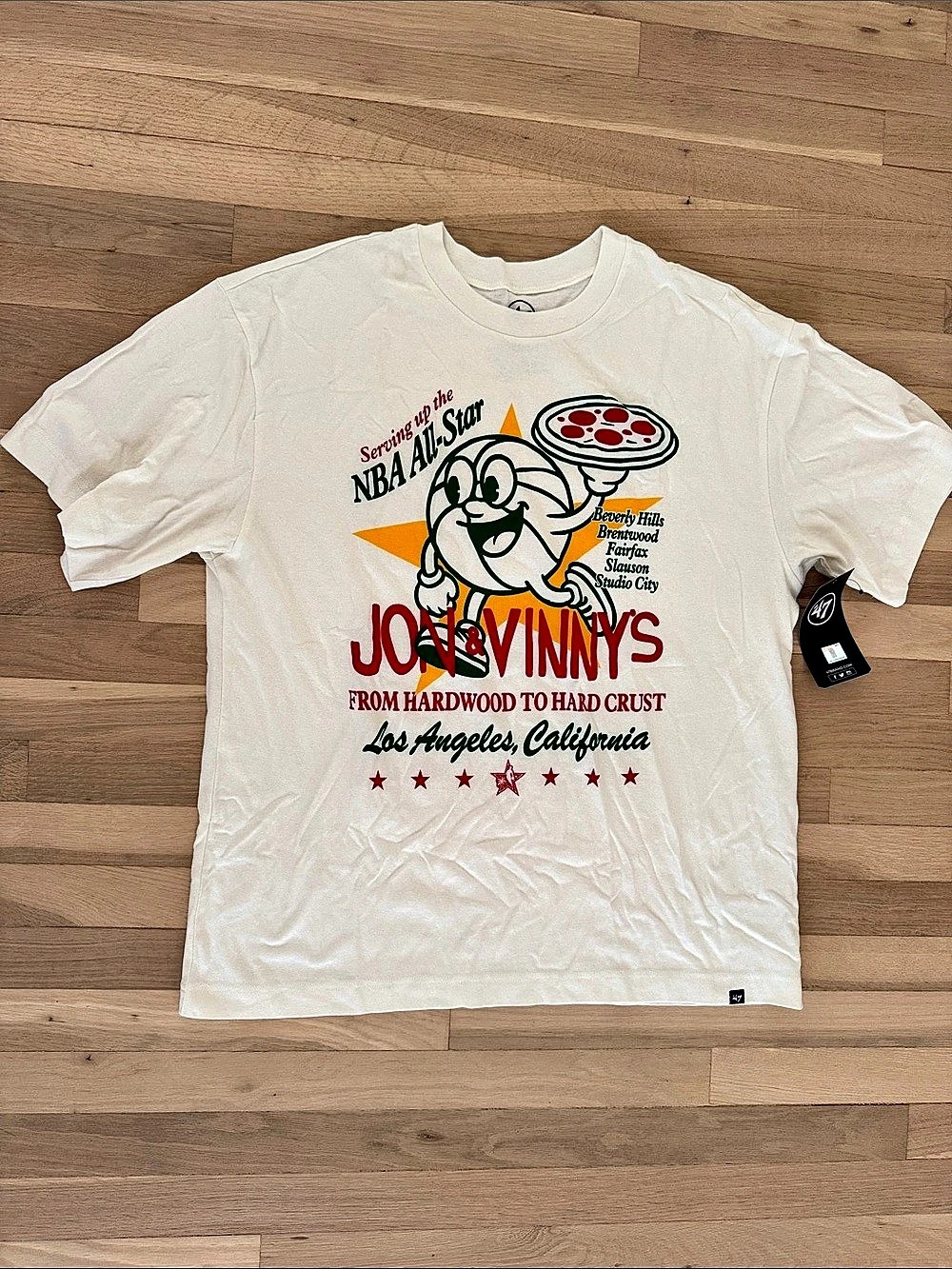 JON & VINNY'S COLLECTION BY '47 - FOUNDATION TEE XL NWT